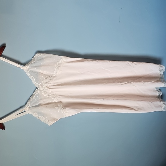 Vintage Other - Vintage Slip Soft Pink Cream Lace Millay Size 38 Made In The USA